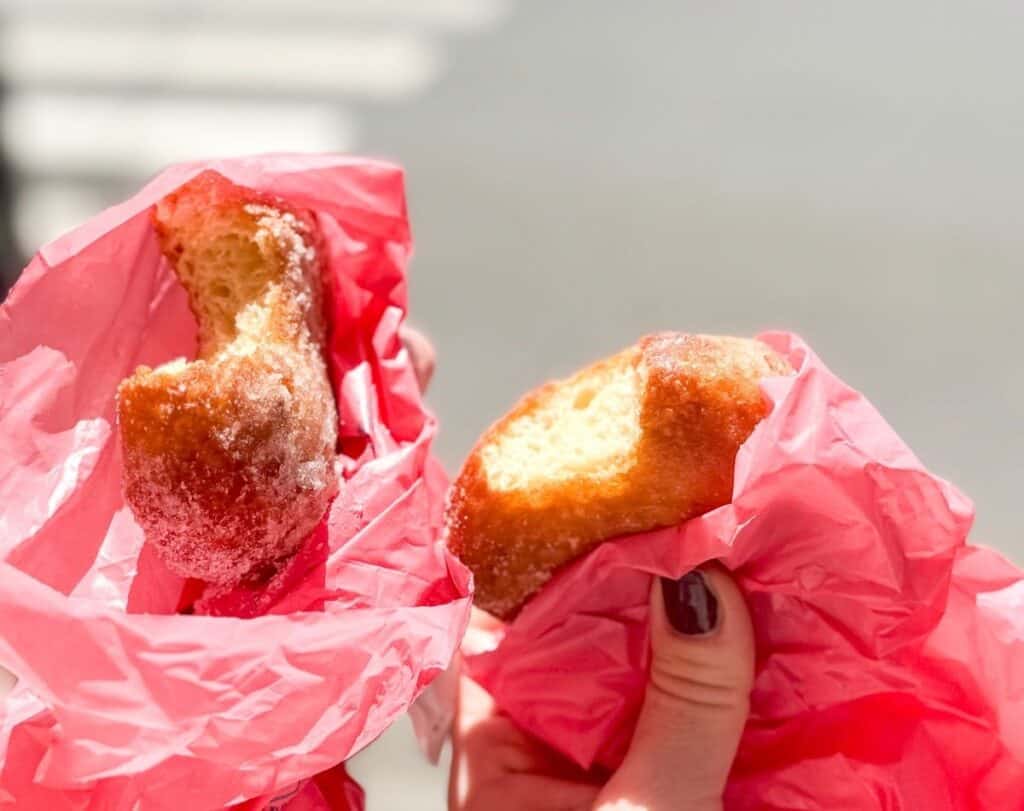 malasadas, delicious portuguese hawaiian donuts.